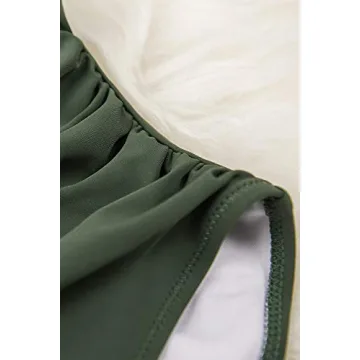 CUPSHE Ruffled One Piece Swimsuit for All Body Types