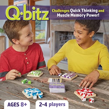 Mindware Q-Bitz Fun Board Game for Family Game Night