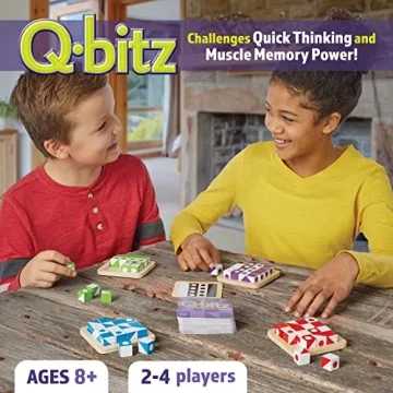 Mindware Q-Bitz Fun Board Game for Family Game Night
