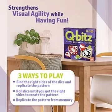 Mindware Q-Bitz Fun Board Game for Family Game Night