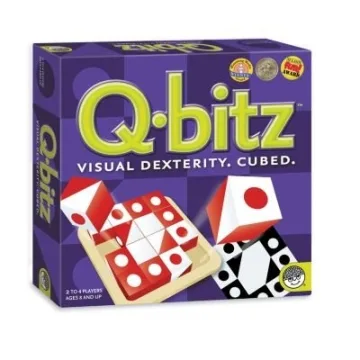 Mindware Q-Bitz Fun Board Game for Family Game Night