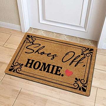 Welcome Mat Funny Doormat for Indoor Outdoor Spaces