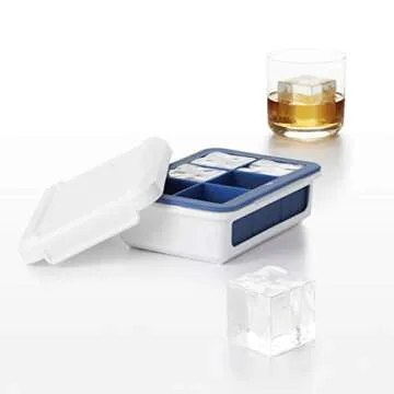 OXO Good Grips Silicone Stackable Ice Cube Tray - Large Cubes