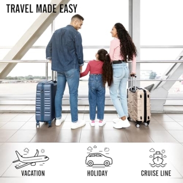 Veken 8 Set Packing Cubes for Travel Organization