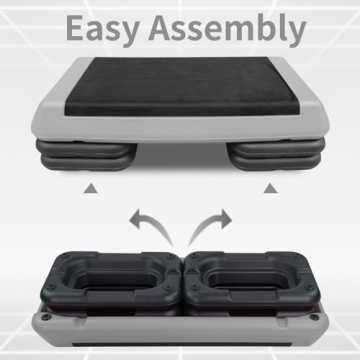 HaoKang Adjustable Aerobic Stepper Perfect for Fitness Fun