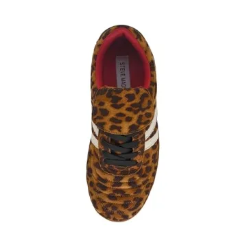 Steve Madden Women's Stylish Sneakers in Leopard Print