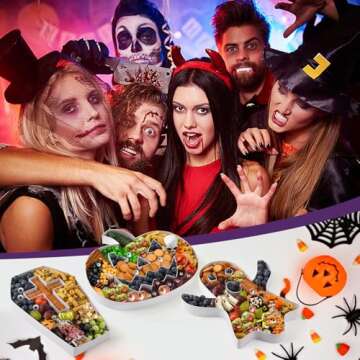 Halloween Fillable Trays for Charcuterie Parties