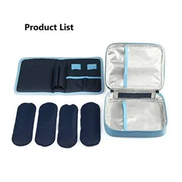 Goldwheat Insulin Cooler: Diabetic Medication Organizer