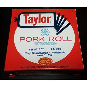 Taylor Pork Roll 6 Oz. (8 Pack)