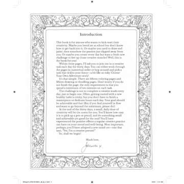 30 Days of Creativity: Draw, Color, and Discover Your Creative Self