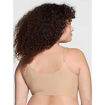 True & Co. Skinny Strap Ballet Bralette for Women