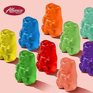 Albanese 12 Flavor Gummi Bears 5lbs Chewy Candy