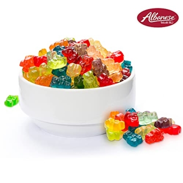 Albanese 12 Flavor Gummi Bears 5lbs Chewy Candy
