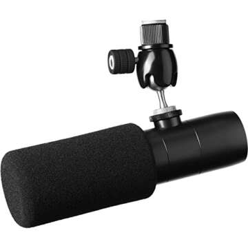 Earthworks ETHOS XLR Broadcasting Microphone, Matte Black