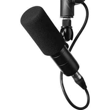 Earthworks ETHOS XLR Broadcasting Microphone, Matte Black