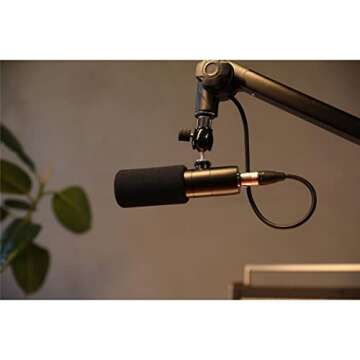 Earthworks ETHOS XLR Broadcasting Microphone, Matte Black