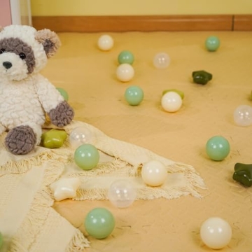 TRENDPLAY Star Ball Pit Balls 200 Piece Set for Kids