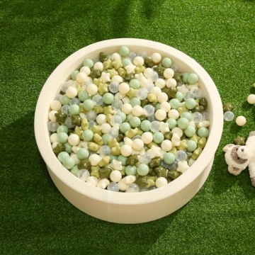 TRENDPLAY Star Ball Pit Balls 200 Piece Set for Kids