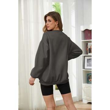 Meladyan Halloween Skull Fleece Oversized Sweatshirt