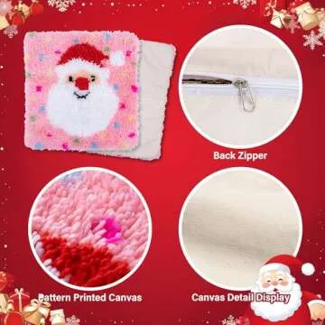 Beyond Your Thoughts Christmas Latch Hook Kit for Kids