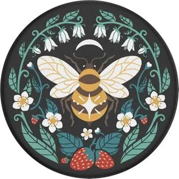 PopSockets Phone Grip - Bee Boho with Kickstand