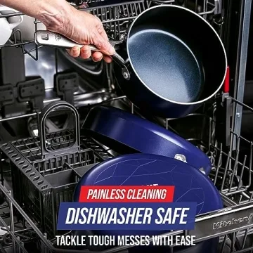 Blue Diamond 5QT Sauté Pan Non-Stick Jumbo Cooker