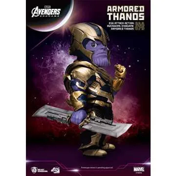 Beast Kingdom Avengers Endgame: Armored Thanos EAA-079 Egg Attack Action Figure