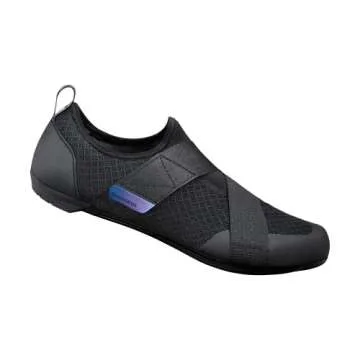 SHIMANO SH-IC100 High Performance Indoor Cycling Shoe, Black, 11-11.5 Women / 9.5-10 Men (EU 44)