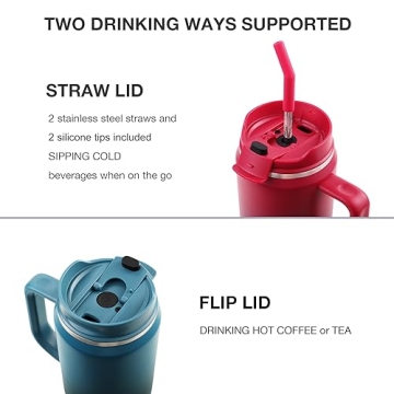 EALGRO 40 oz Insulated Tumbler - Ultimate Hydration Solution