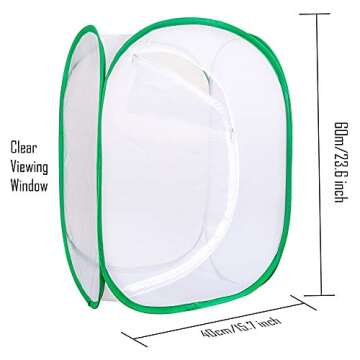 Pllieay Butterfly Habitat Cage - Perfect for Kids' Insect Observation