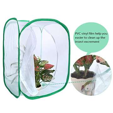 Pllieay Butterfly Habitat Cage - Perfect for Kids' Insect Observation