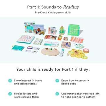 Lovevery Reading Skill Set for Pre-K & Kindergarten