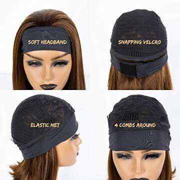 LUVME HAIR Short Bob Wig Human Hair for Quick Style