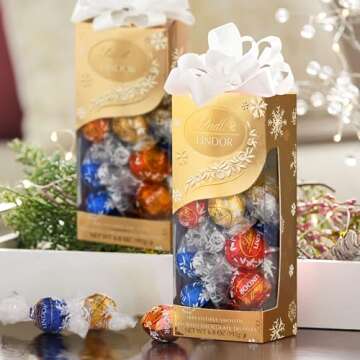 Lindt LINDOR Assorted Chocolate Gift Box - 6.8 oz