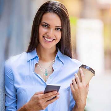 Evil Eye Hamsa Hand Necklace Opal Layered Necklaces for Women S925 Sterling Silver Dainty Boho Fatima Hand Turquoise Blue Genuine Personalised Simple Name Jewelry