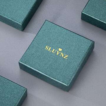 SLUYNZ 925 Sterling Silver CZ Hoop Earrings Dangle for Women Teens Girls Teardrop Huggie Earrings Drop Water Droplets Dangle Earrings Drop (B-yellow)