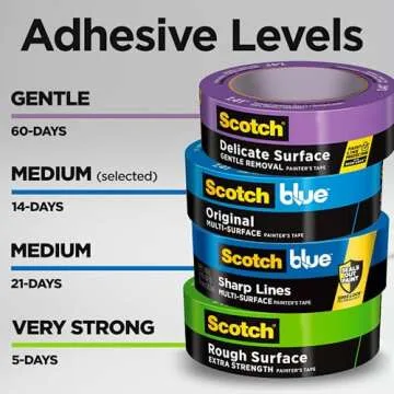 ScotchBlue Multi-Surface Painter's Tape 2" Wide 6 Rolls