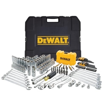 DEWALT 168-Piece Mechanics Tools Kit Socket Set Precision