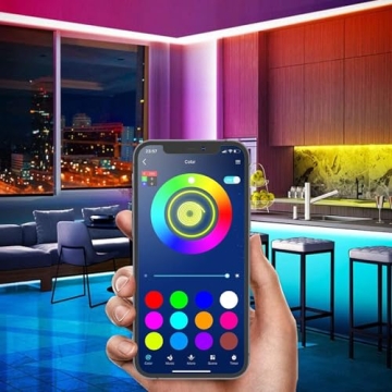 Tenmiro Smart RGB LED Strip Lights for Home Decor
