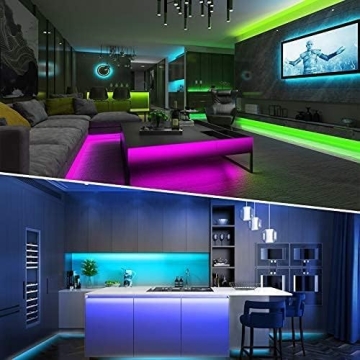 Tenmiro Smart RGB LED Strip Lights for Home Decor