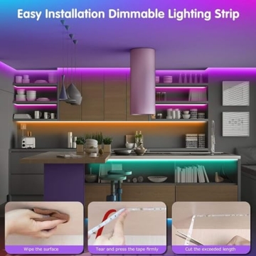 Tenmiro Smart RGB LED Strip Lights for Home Decor