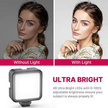 ULANZI Smartphone Extension Microphone Mount Portable