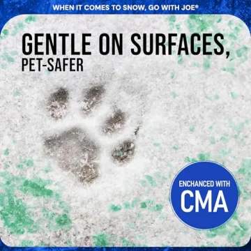Snow Joe Green-Coated Ice Melt for Safe Winter Walks