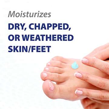 Blue-Emu Foot Therapy Cream Deep Penetrating Soothing w/ Emu Oil, Shea Butter & Aloe, 5.5 oz