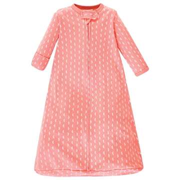 Hudson Baby Unisex Baby Cotton Long-Sleeve Wearable Sleeping Bag, Sack, Blanket, Woodland Fox, 3-9 Months