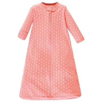 Hudson Baby Cotton Long-Sleeve Wearable Sleeping Bag