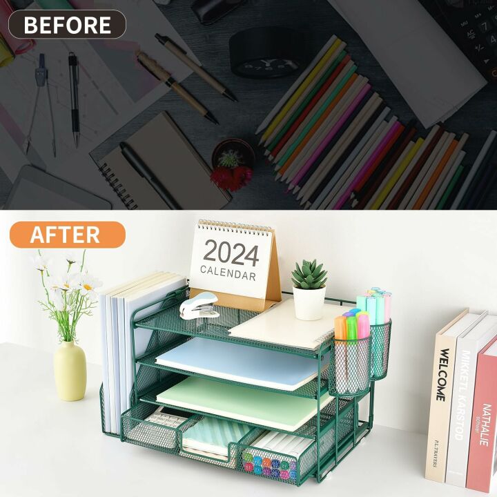 Gianotter 4-Tier Desk Organizer for Efficient Workspace