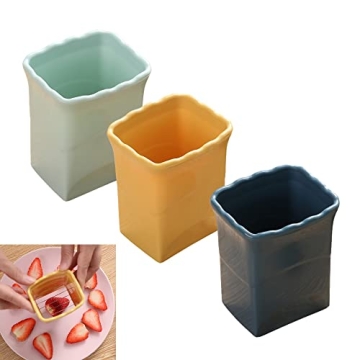 3 PCS Cup Slicer Set - Effortless Egg and Fruit Slicing Tool for All Ages