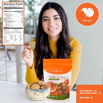 Low Carb Melba Toast - Guilt-Free Crunchy Snacks