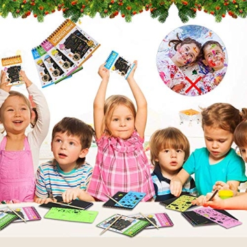 Engaging POKONBOY Scratch Art Notes Kit for Kids